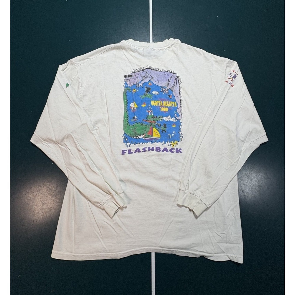Vintage Ugotta Regatta Harbor Springs Michigan Sailing T Shirt Men's Large 2000